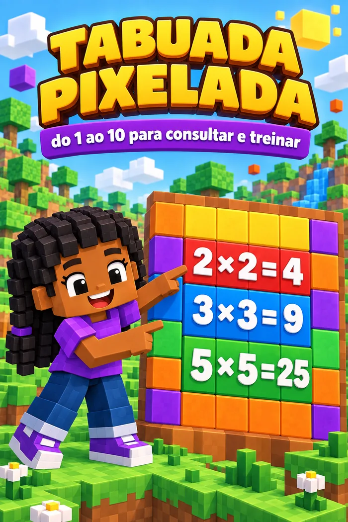 Tabuada Pixelada