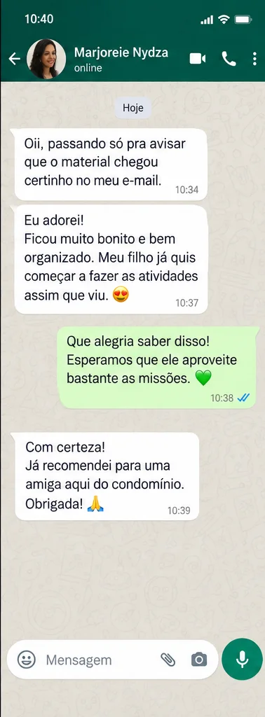 Relato de cliente